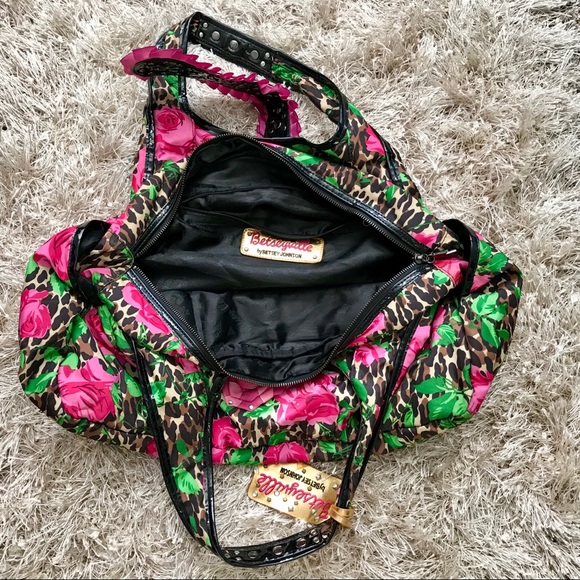 Betsey Johnson Handbags - Betsey Johnson Betseyville Floral Shoulder bag